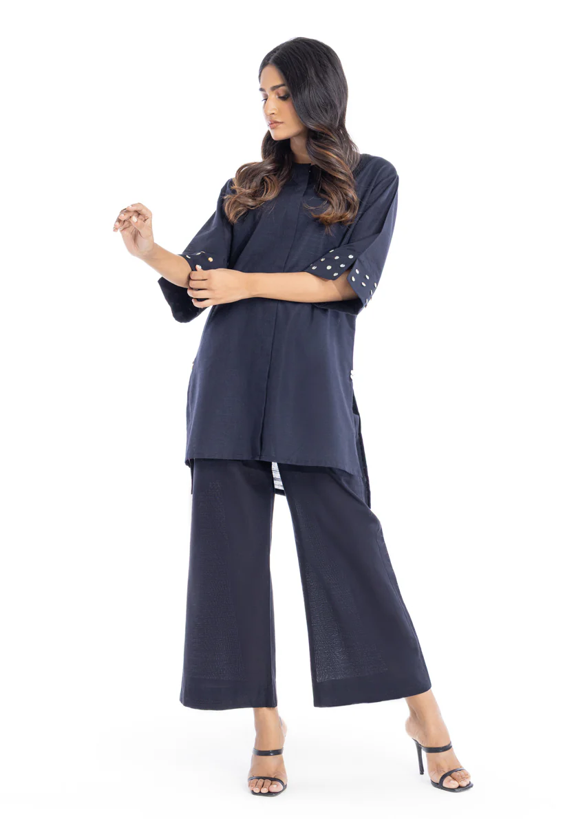 Black-Khaddar-2 Piece (WPSTSBW25HR10N18) - Image 3