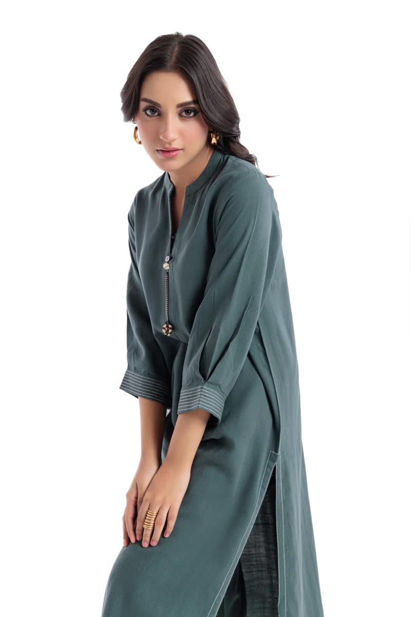D-Green-Flannel-2 Piece (WPSTSBW25HR10N8) - Image 7