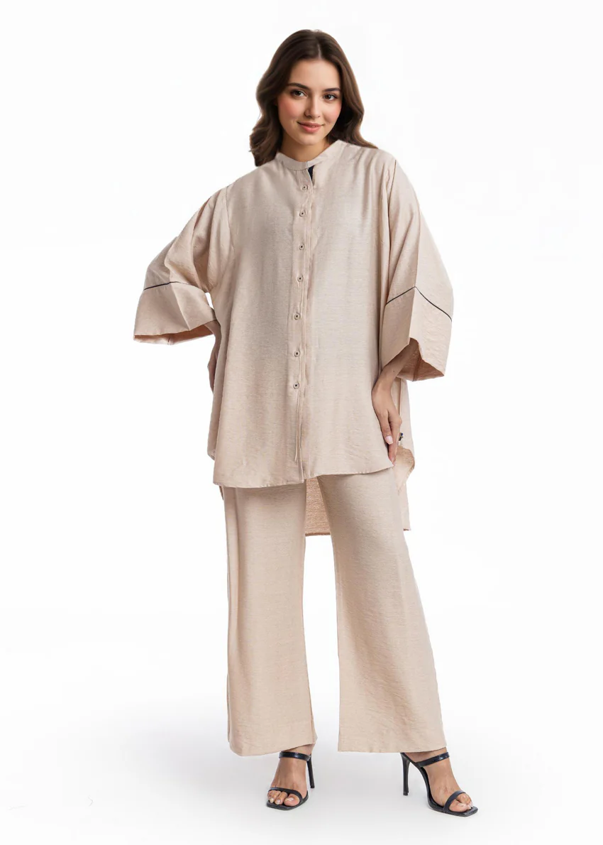 Beige-Flannel-2 Piece (WPSTSBW25HR9O7) - Image 5