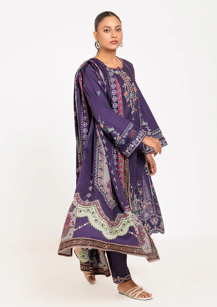 PURPLE-CROSS HATCH-3 PIECE (WS2243P44) - Image 3