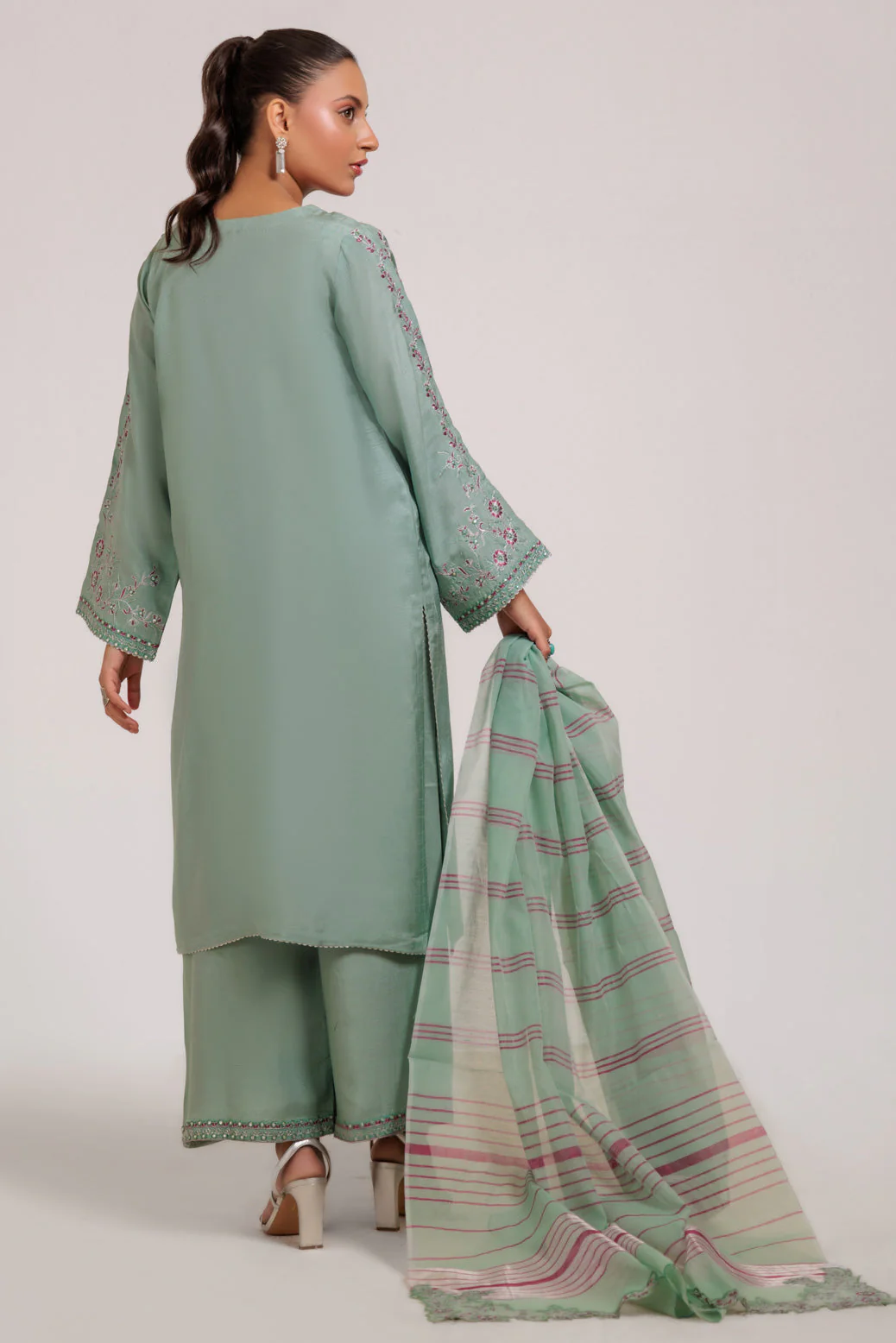 S-GREEN-SILK-3 PIECE (WS5243P07) - Image 5