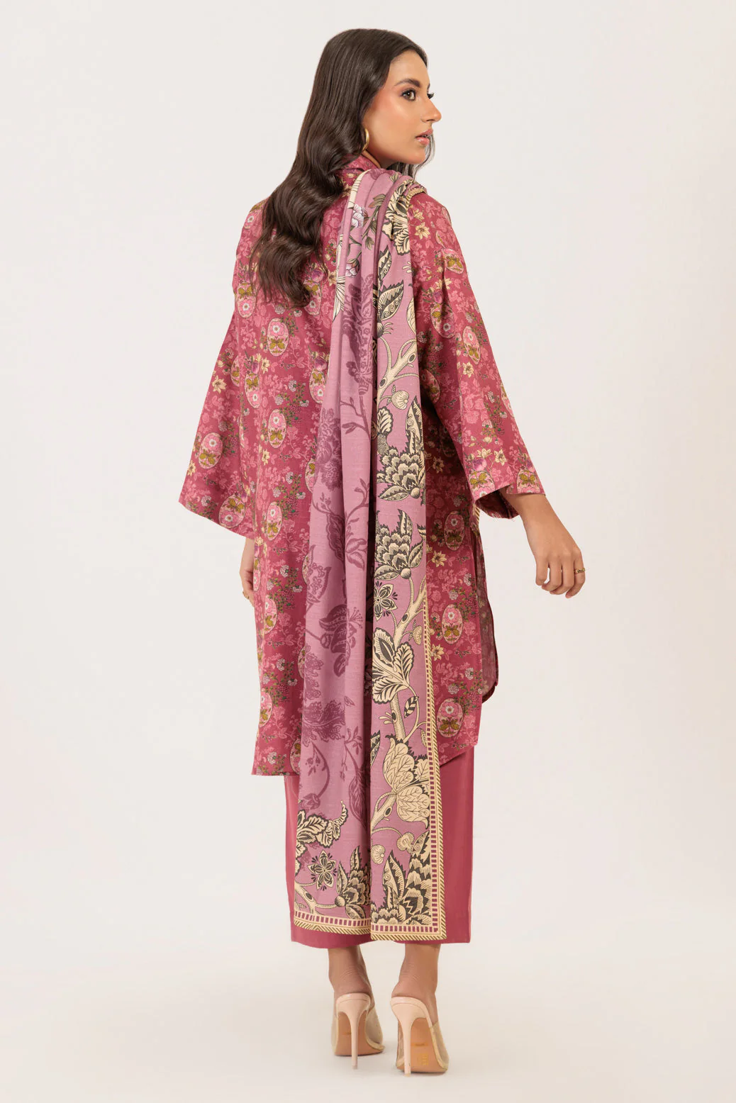 BURGUNDY-KHADDAR-3 PIECE (WS6243P101) - Image 5