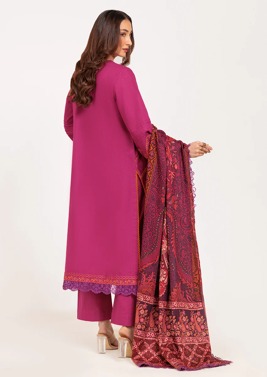 MAGENTA-CROSS HATCH-3 PIECE (WS6243P105) - Image 2