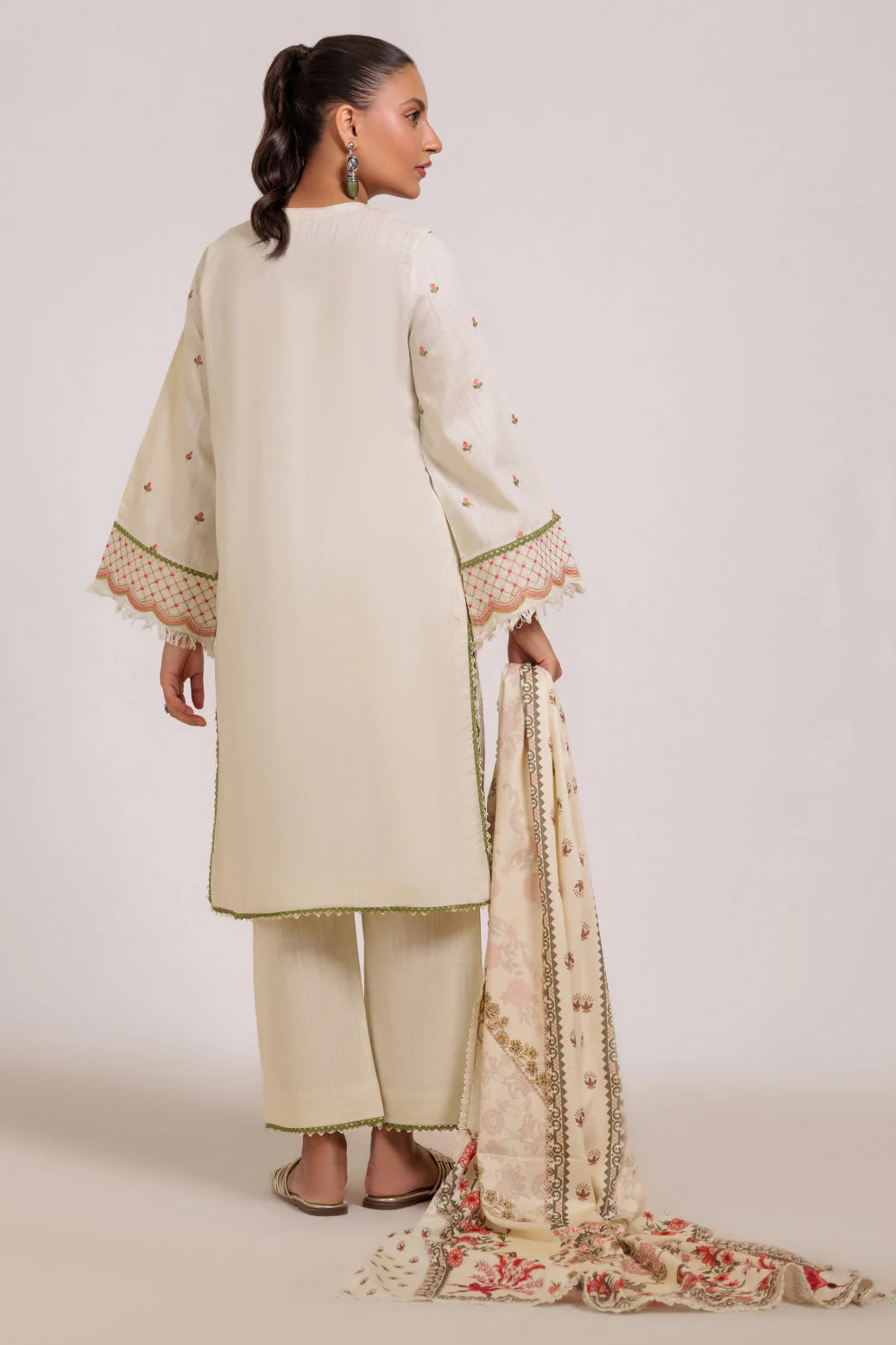 CREAM-CROSS HATCH-3 PIECE (WS6243P106) - Image 4