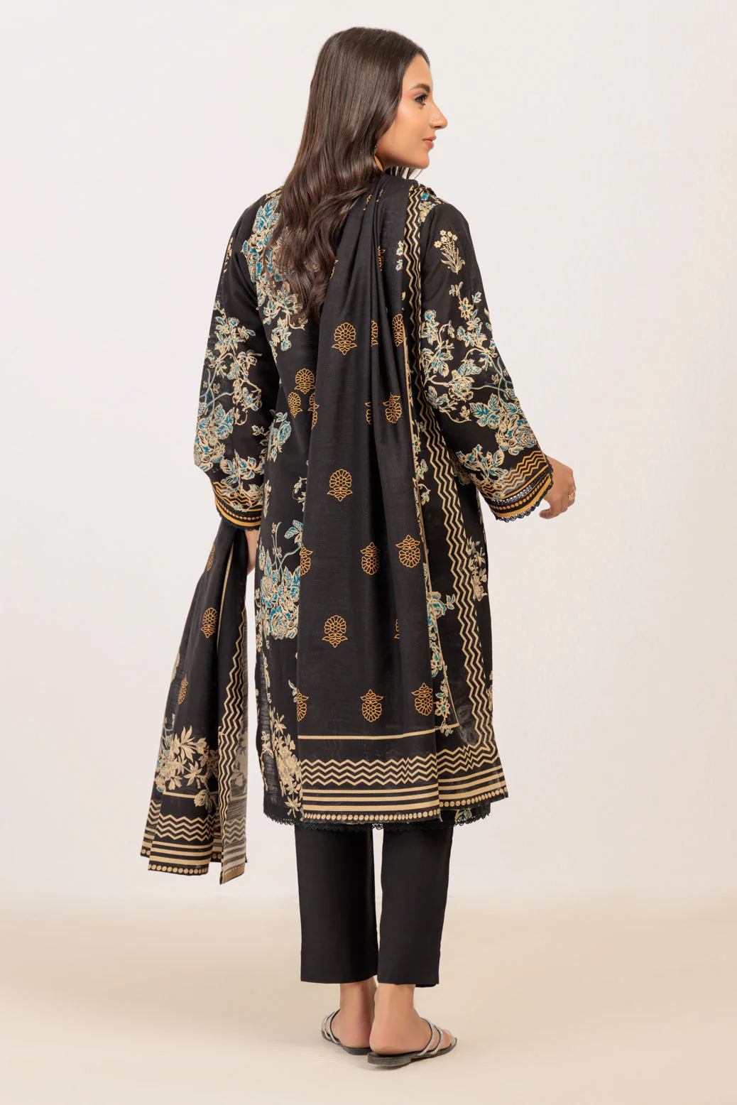 BLACK-KHADDAR-3 PIECE (WS6243P53) - Image 5