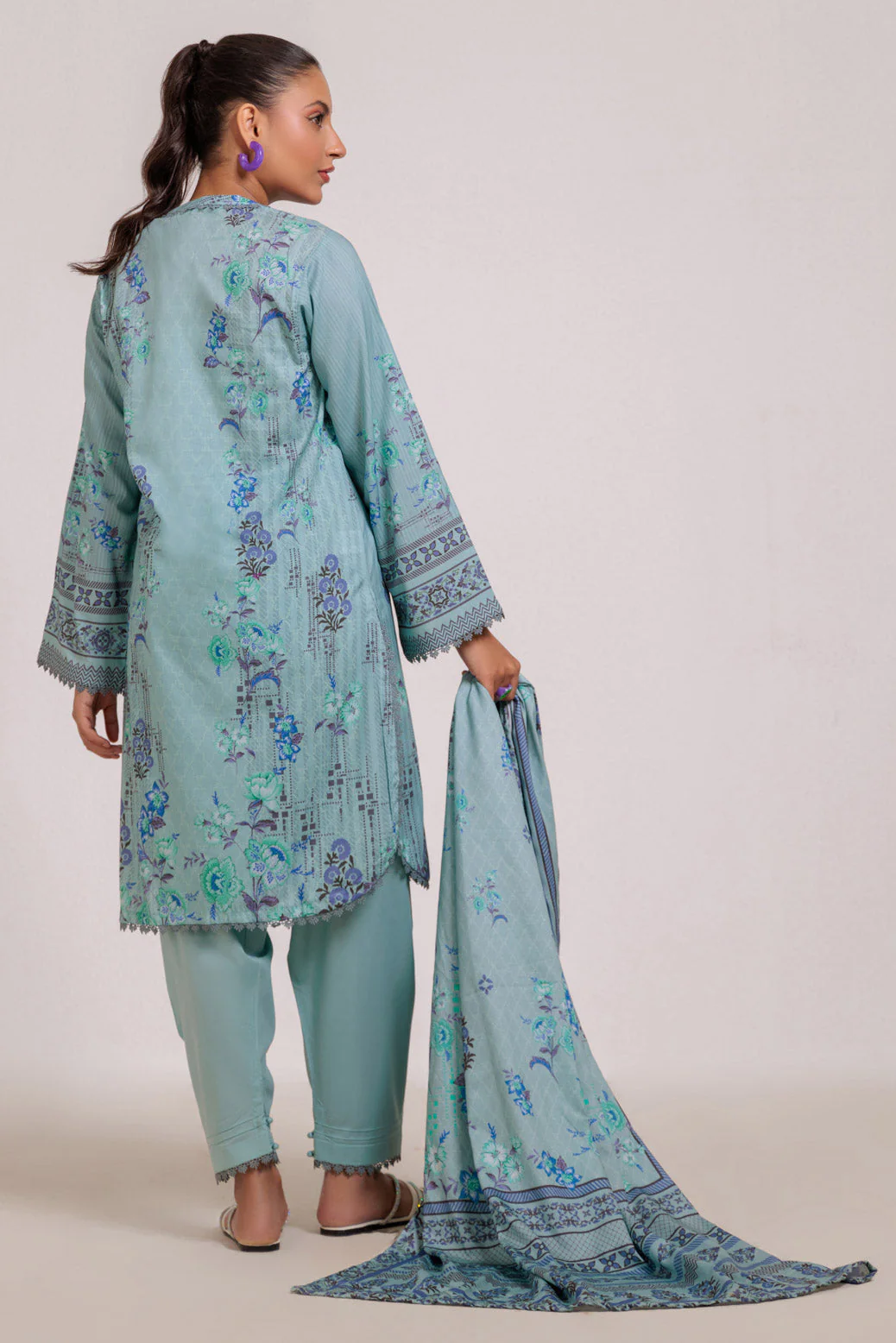 L-GREEN-VISCOSE-3 PIECE (WS6243P64) - Image 4