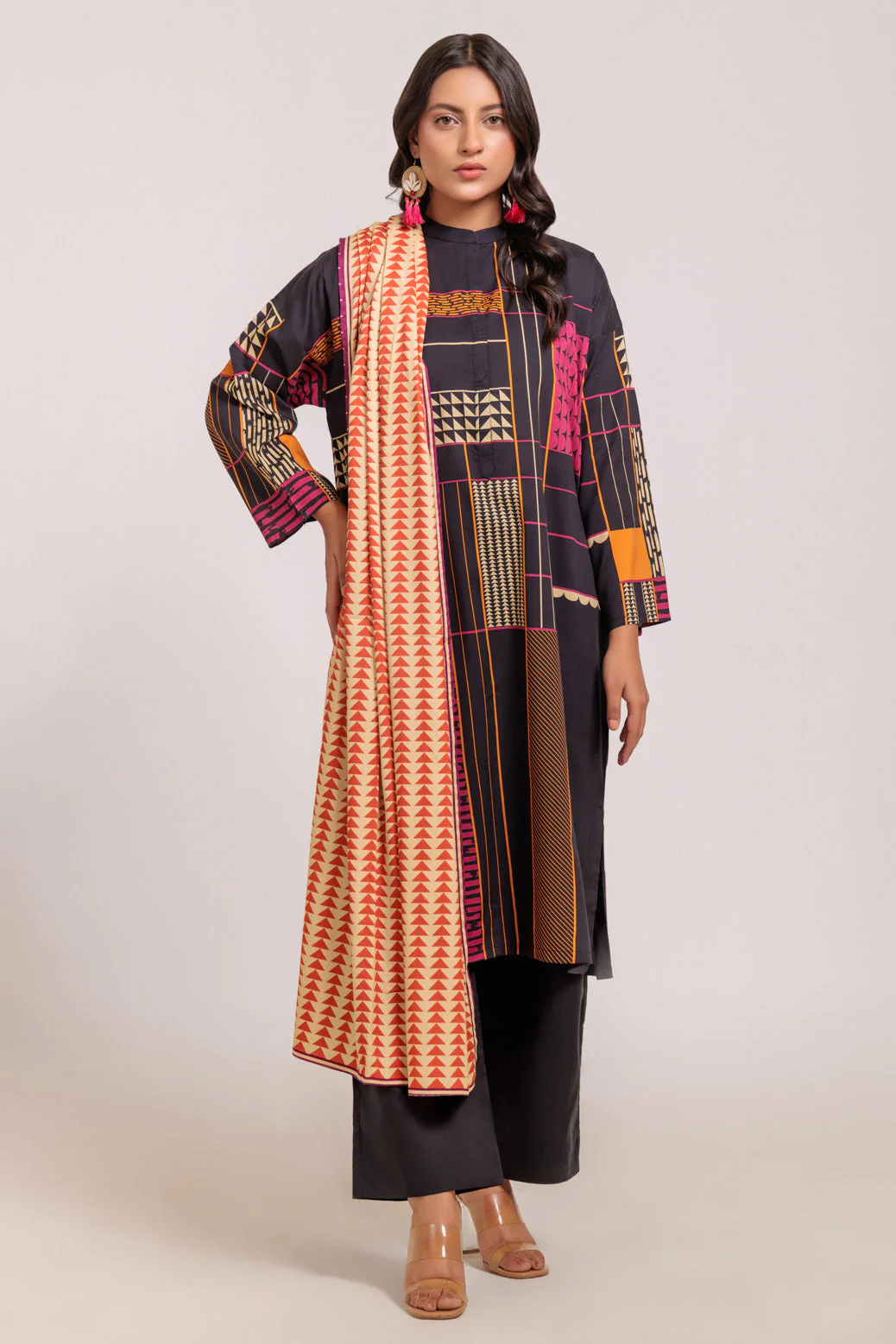 BLACK-VISCOSE-3 PIECE (WS6243P66) - Image 3