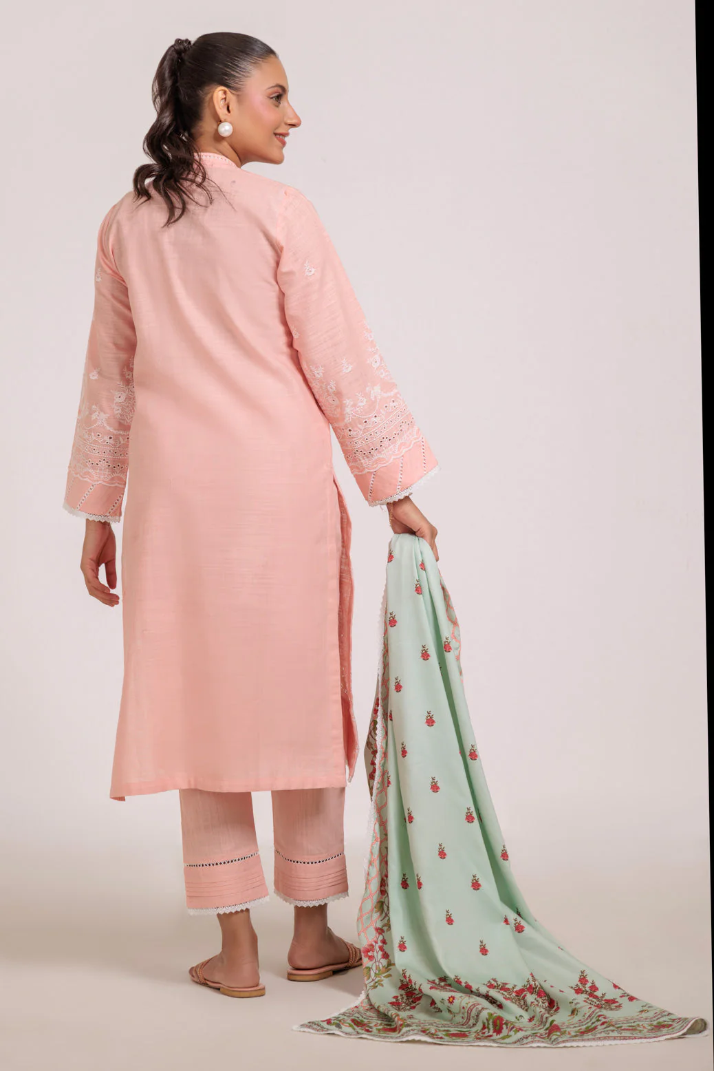 PEACH-CROSS HATCH-3 PIECE (WS6243P71) - Image 4