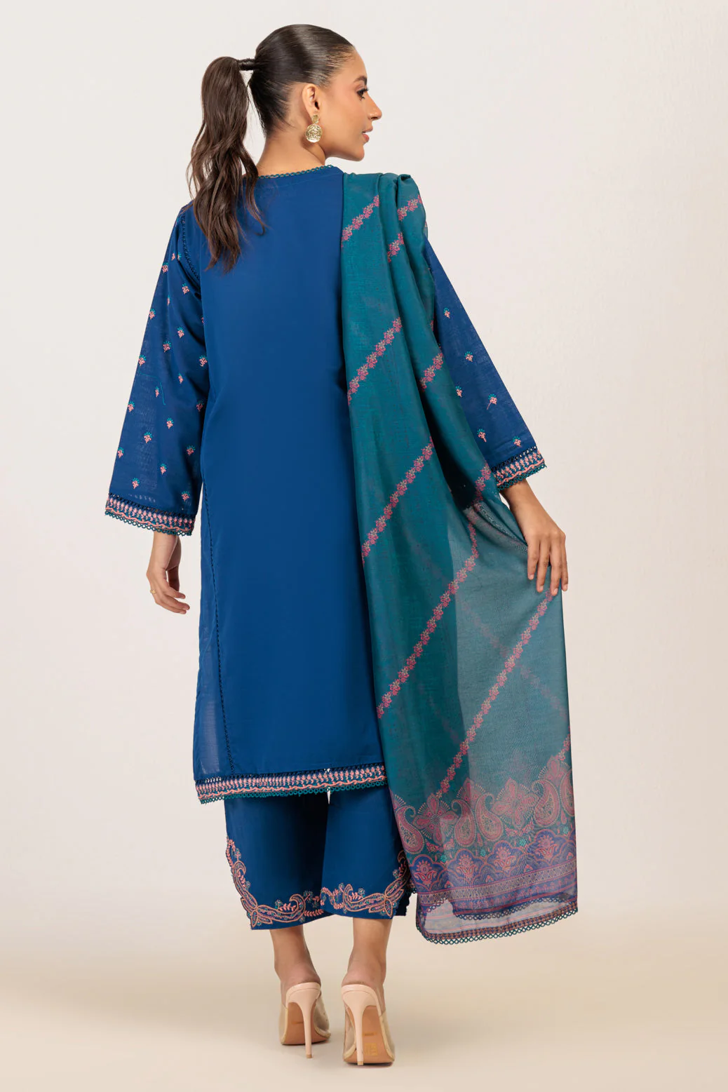 BLUE-KHADDAR-3 PIECE (WS6243P86) - Image 5