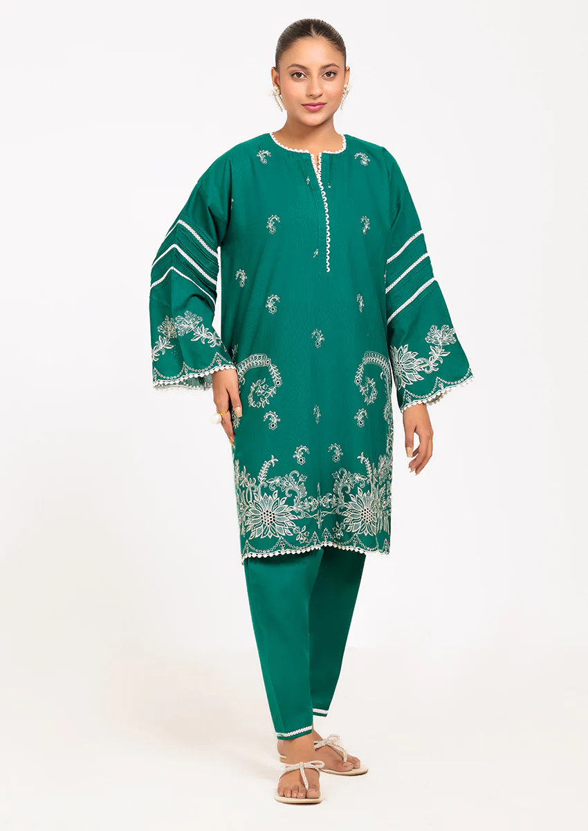 GREEN-KHADDAR-2 PIECE (WS7242P19) - Image 5