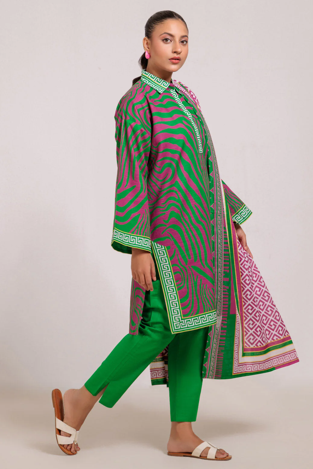 GREEN-KHADDAR-3 PIECE (WS7243P30) - Image 3