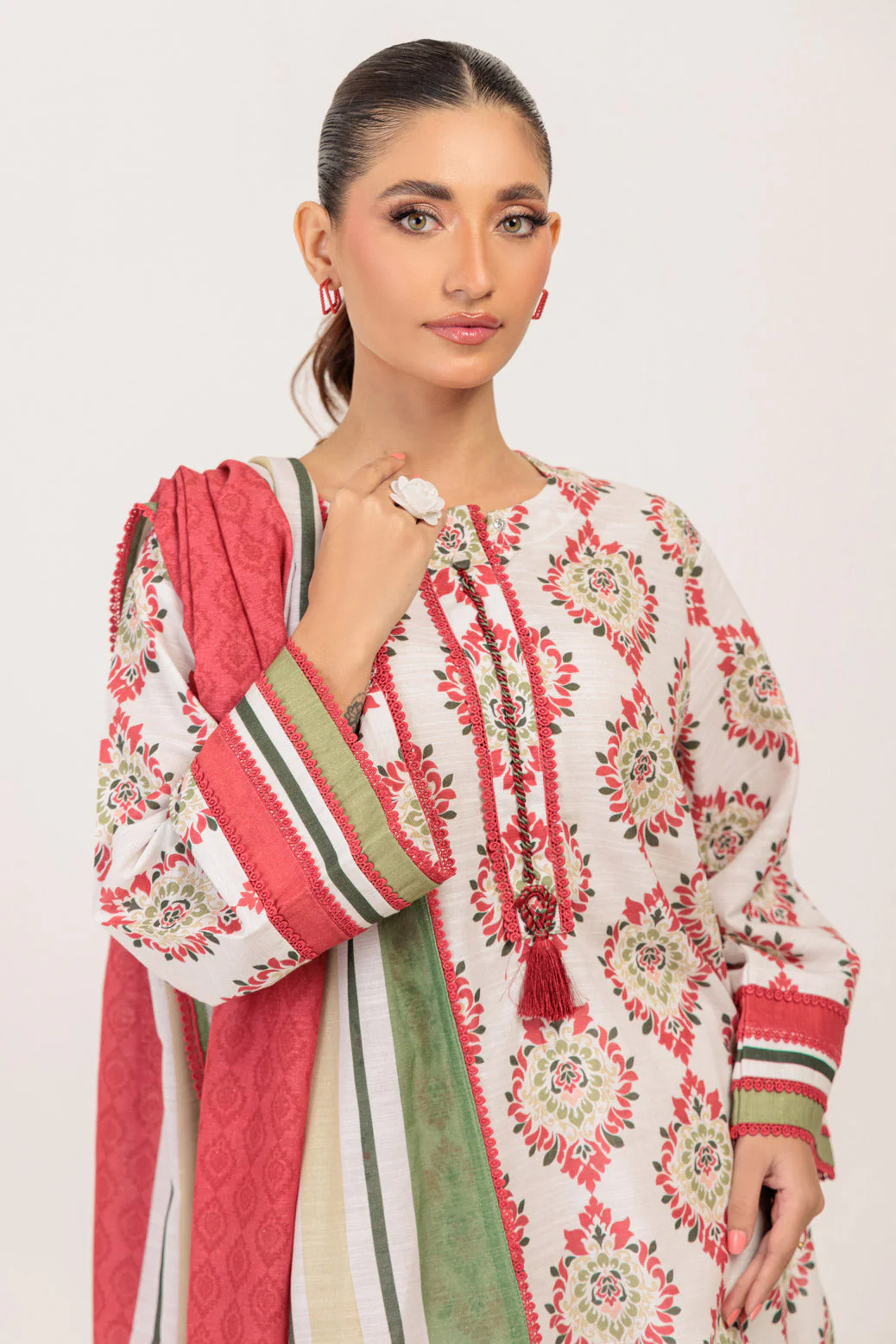 A-GREY-KHADDAR-3 PIECE (WS7243P34) - Image 2