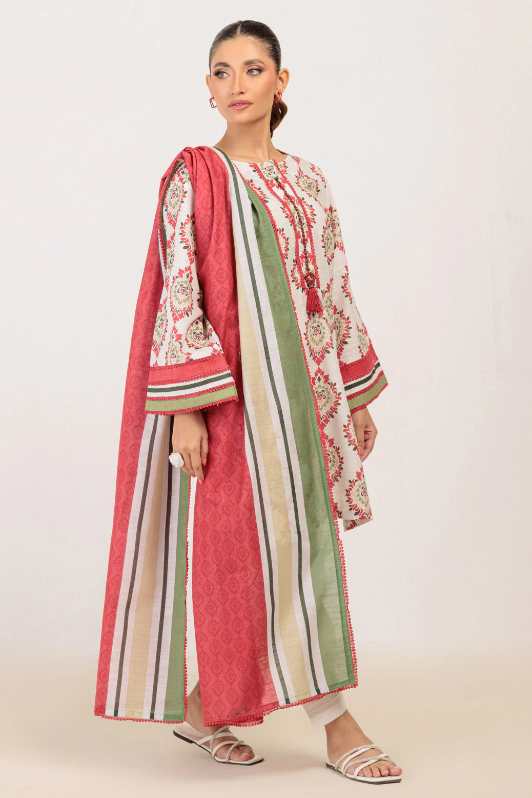 A-GREY-KHADDAR-3 PIECE (WS7243P34) - Image 3