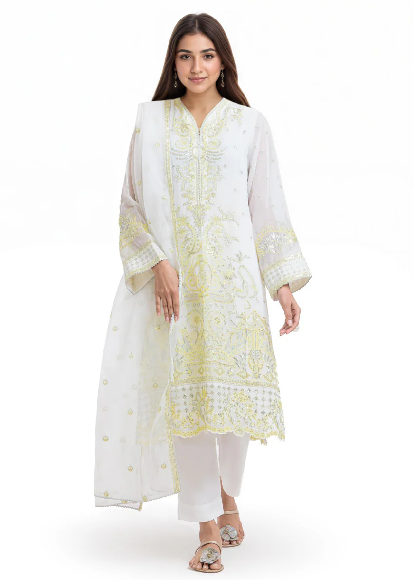 White-Chiffon-3 Piece (WU25FE3039P) - Image 4