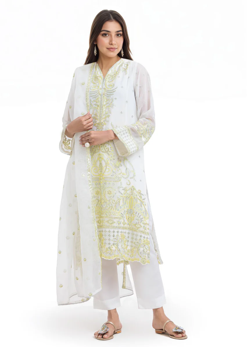 White-Chiffon-3 Piece (WU25FE3039P) - Image 5