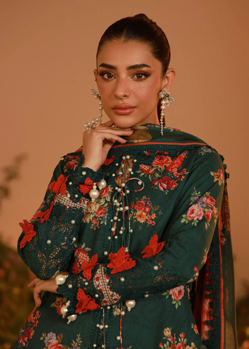 Phulkari - 3 Pc (WU3PPBS25LI7A17) - Image 4