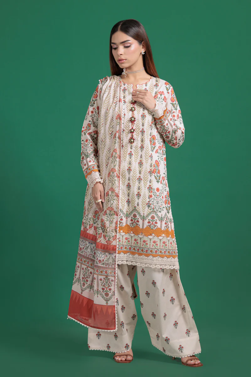 Ethnic Revival - 3 Pc (WU3PPBS25LI7A28) - Image 3