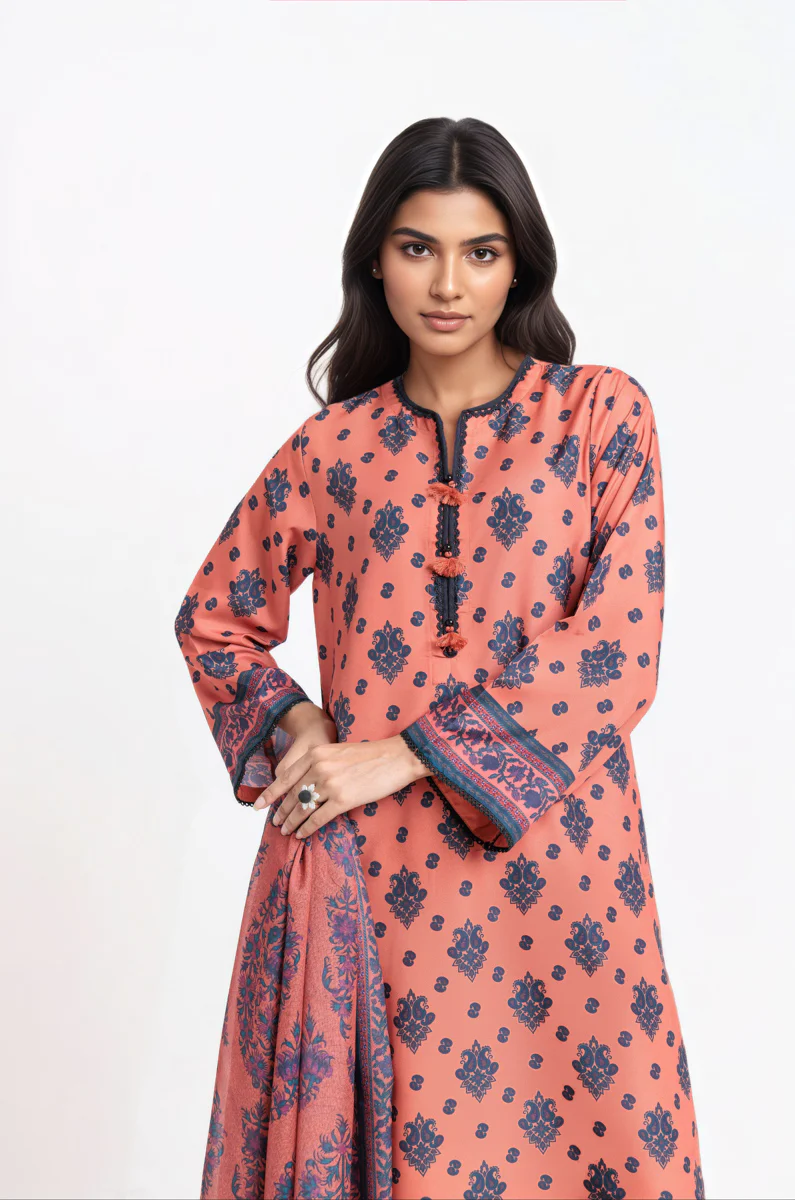 Rust- Cotton-3 Piece (WU3PPBS25SO6J25P) - Image 6