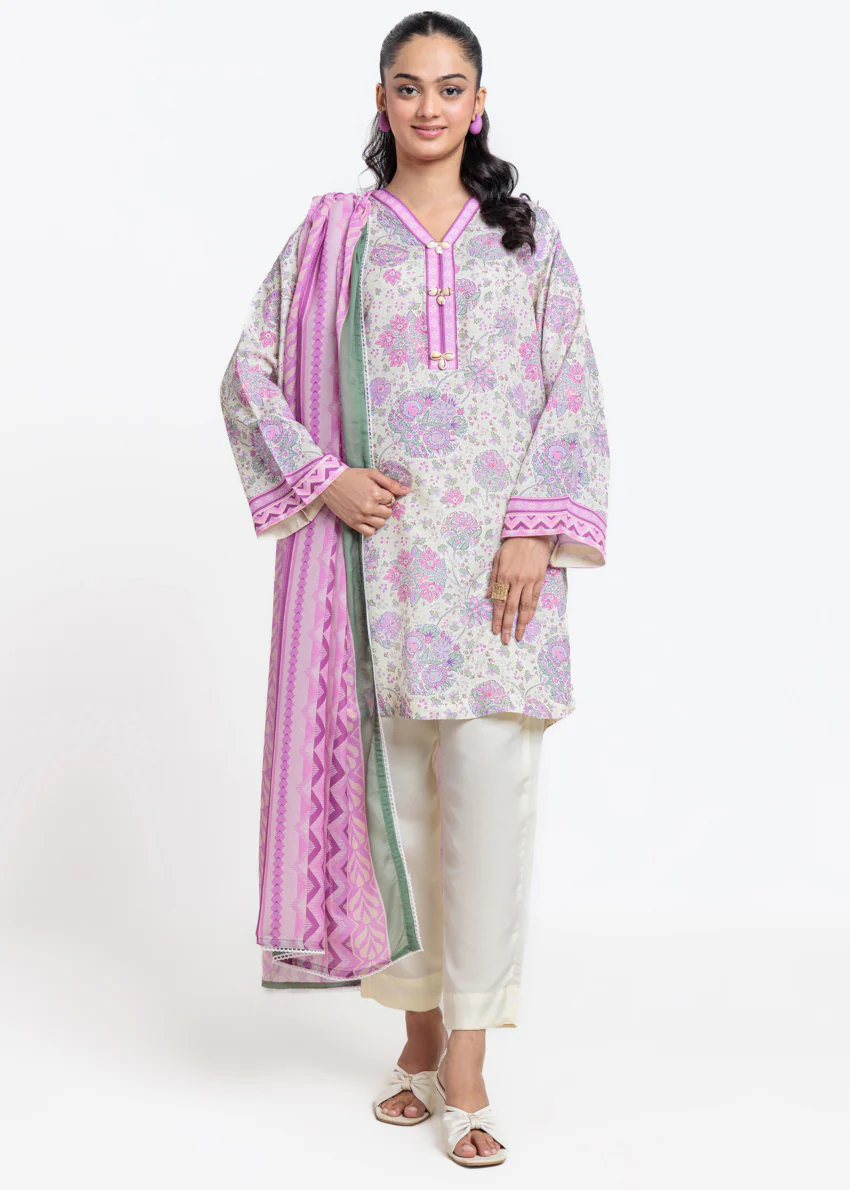 Cream- Cotton-3 Piece (WU3PPBS25SO6J26P) - Image 4