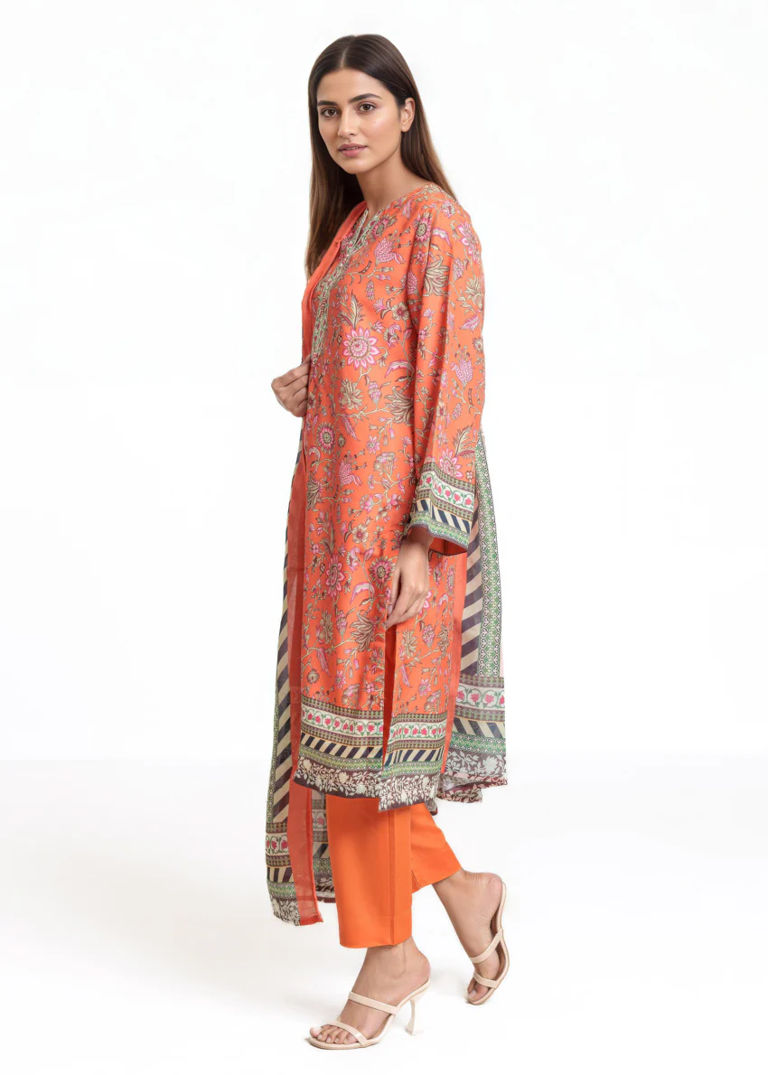 Orange- Cotton-3 Piece (WU3PPBS25SO6J27P) - Image 5