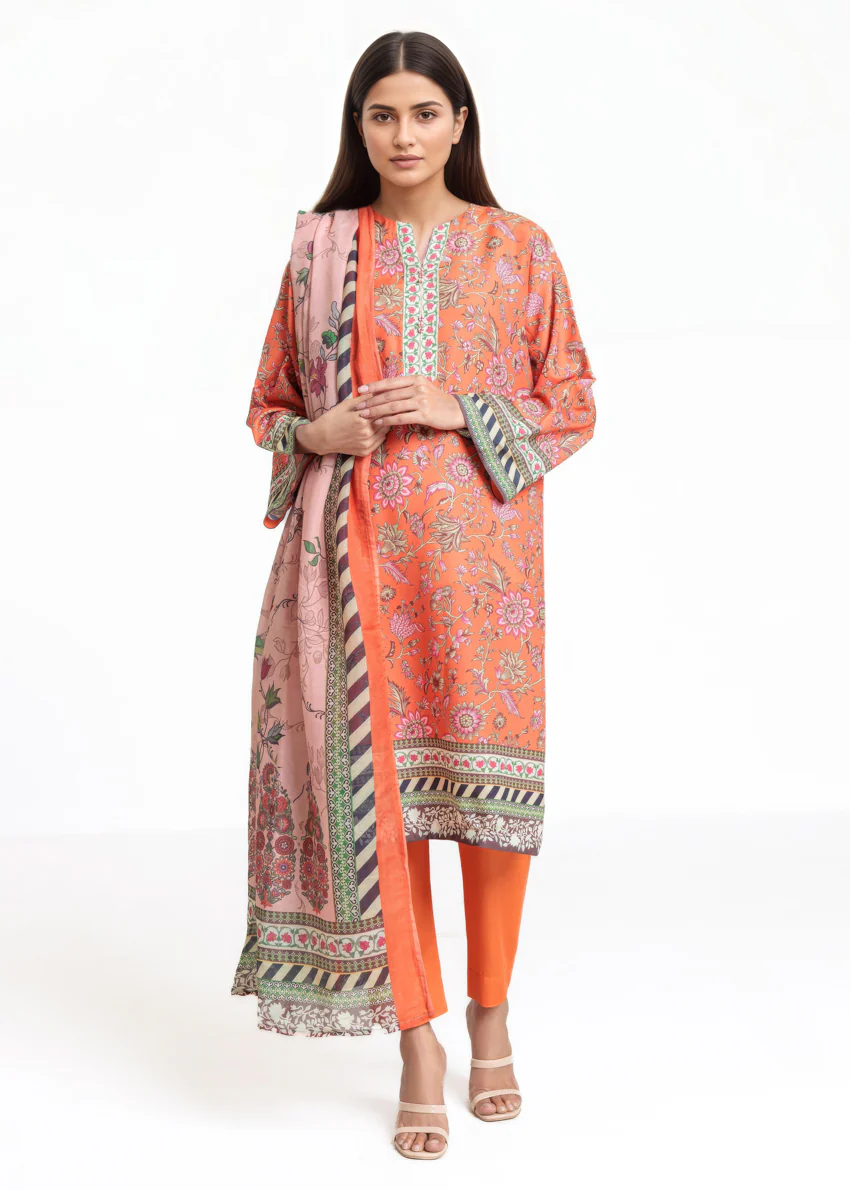 Orange- Cotton-3 Piece (WU3PPBS25SO6J27P) - Image 6