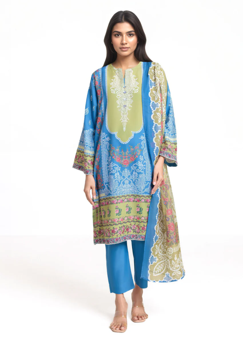 Blue- Cotton-3 Piece (WU3PPBS25SO6J28P) - Image 5
