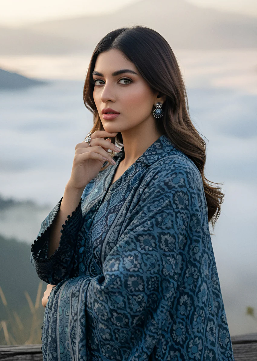 Chandni Bagh - 3 Pc (WU3PPBS25SO8S1) - Image 2