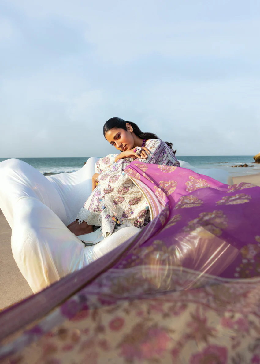 Gulzar - 3 Pc (WU3PPBS26LI1F37) - Image 2