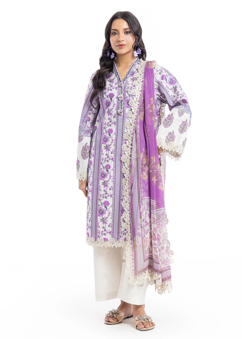Gulzar - 3 Pc (WU3PPBS26LI1F37) - Image 6