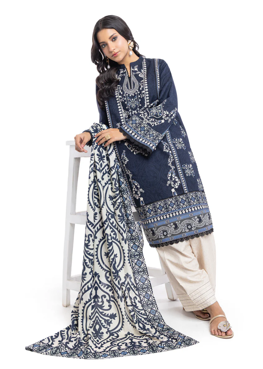 Mughal - 3 Pc (WU3PPBS26LI1F56) - Image 4