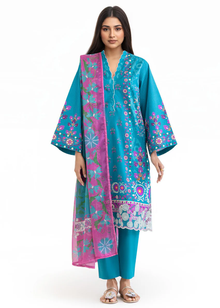 F-Green-Cambric-3 Piece (WU3PPBW25KA11D7P) - Image 3