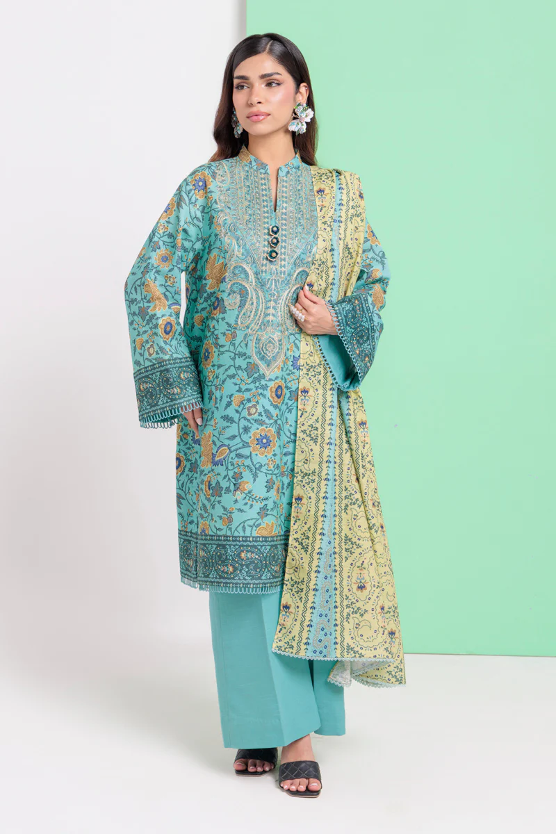 Mughal Era - 3 Pc (WU3PPBW25KA9O14) - Image 4