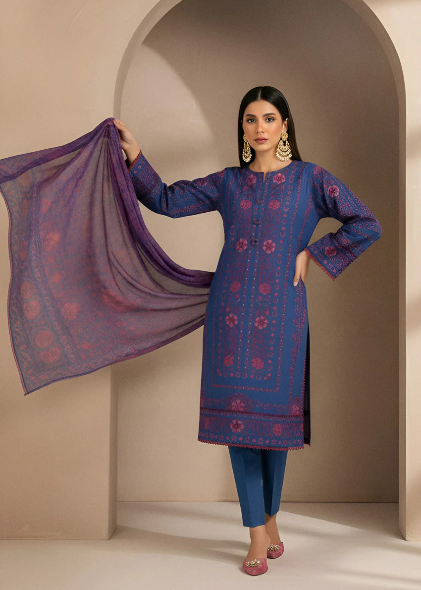 Suzani - 3 Pc (WU3PPBW25LI9O26) - Image 3
