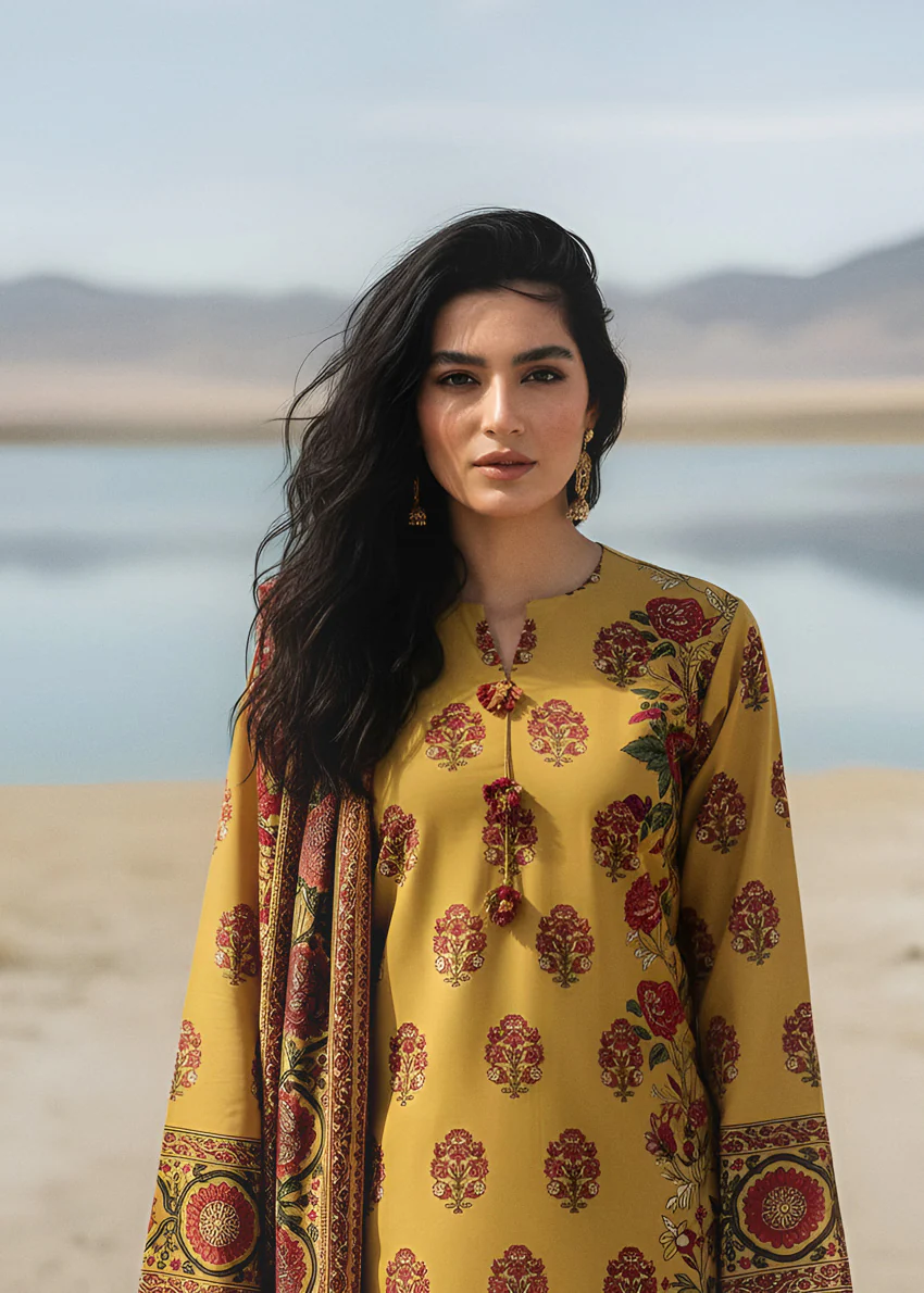 Gul-E-Dawadi - 3 Pc (WU3PPBW25SO9O41) - Image 3