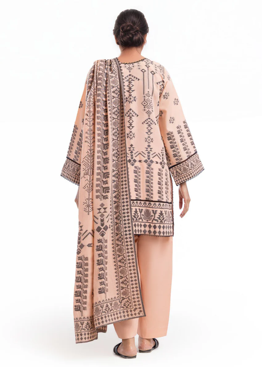 Peach-Jacquard-3 Piece (WU3PSBS26K2M16) - Image 2
