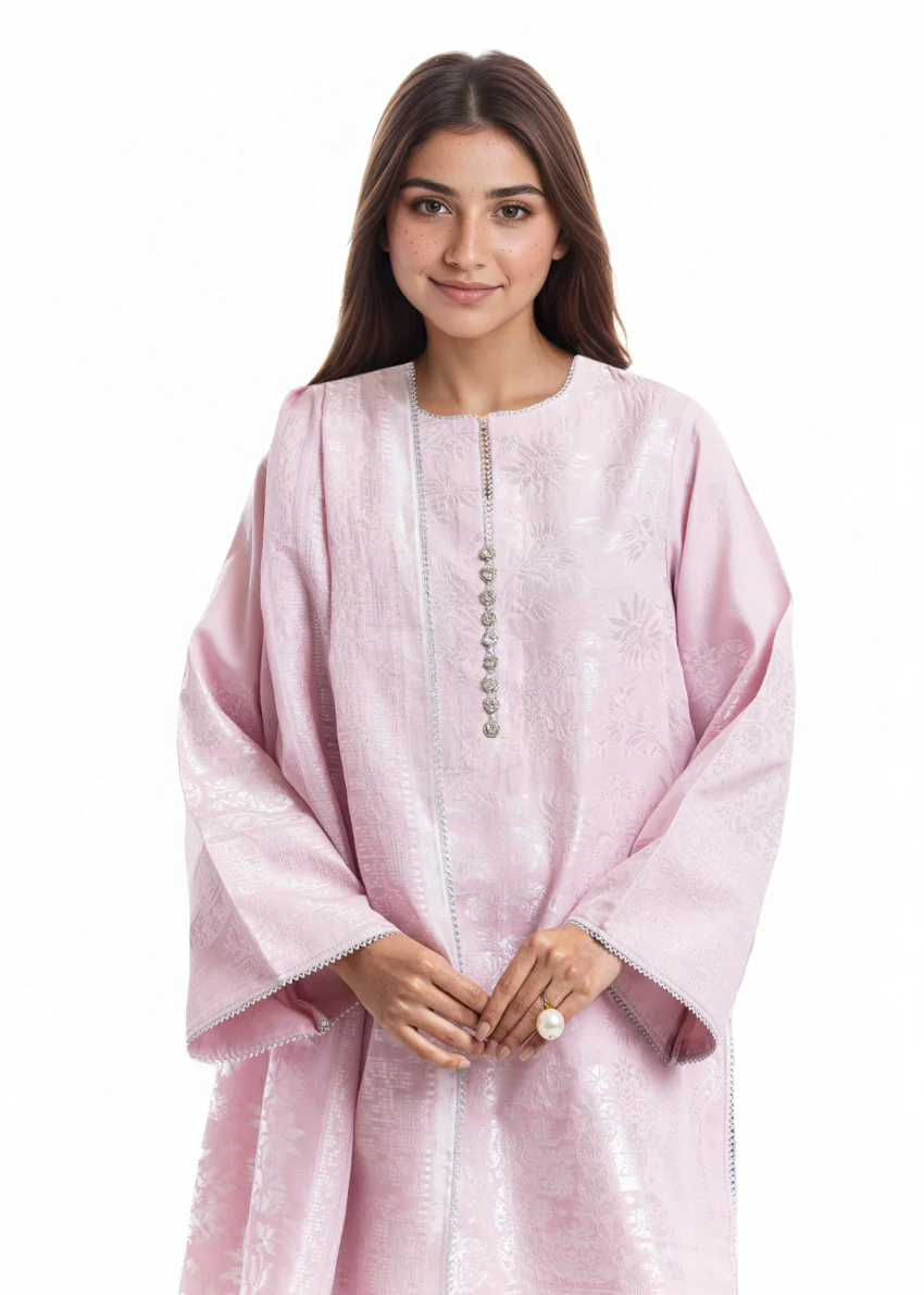Pink-Jacquard-3 Piece (WU3PSBS26K2M18) - Image 3