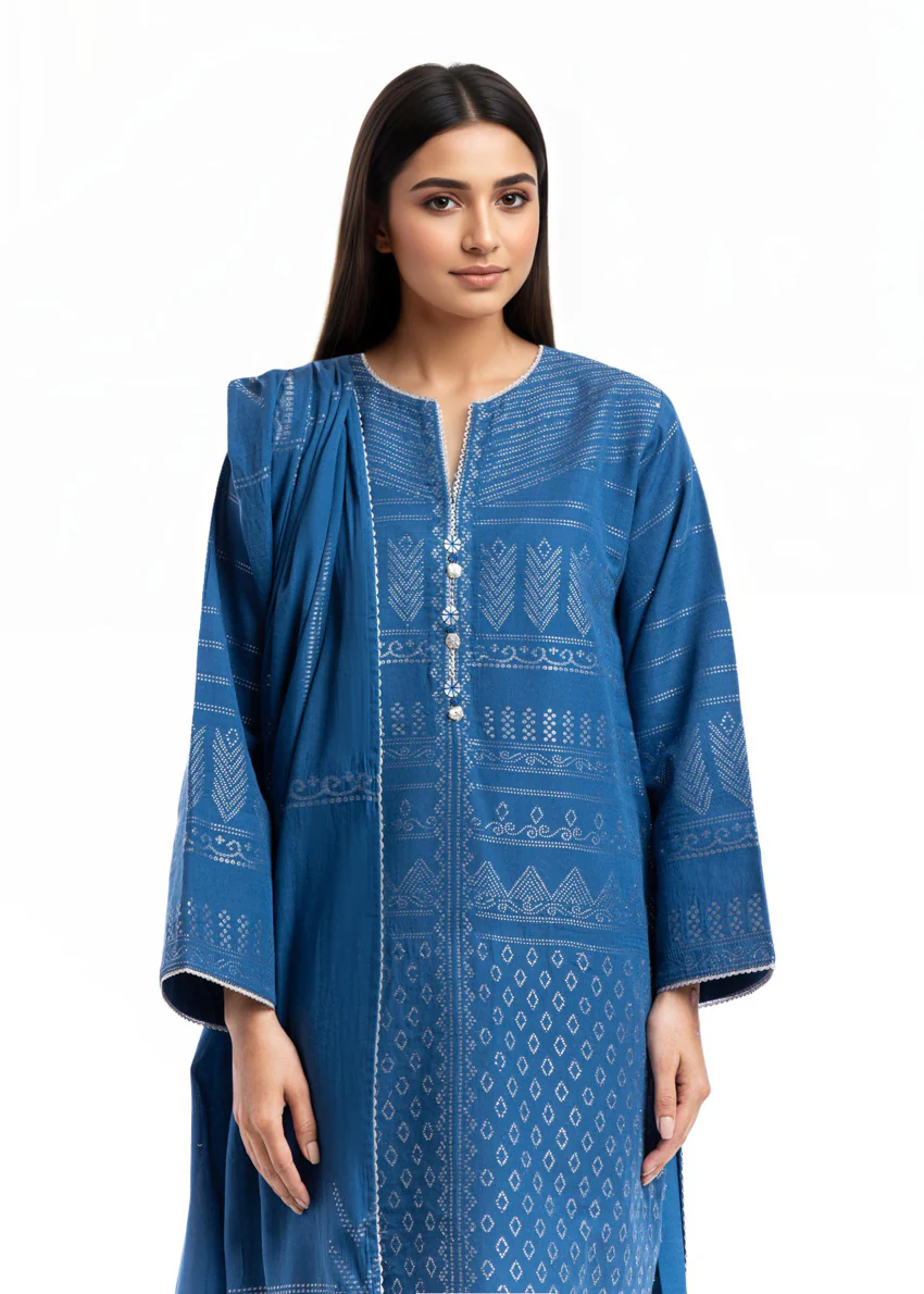 Blue-Jacquard-3 Piece  (WU3PSBS26K2M2) - Image 3