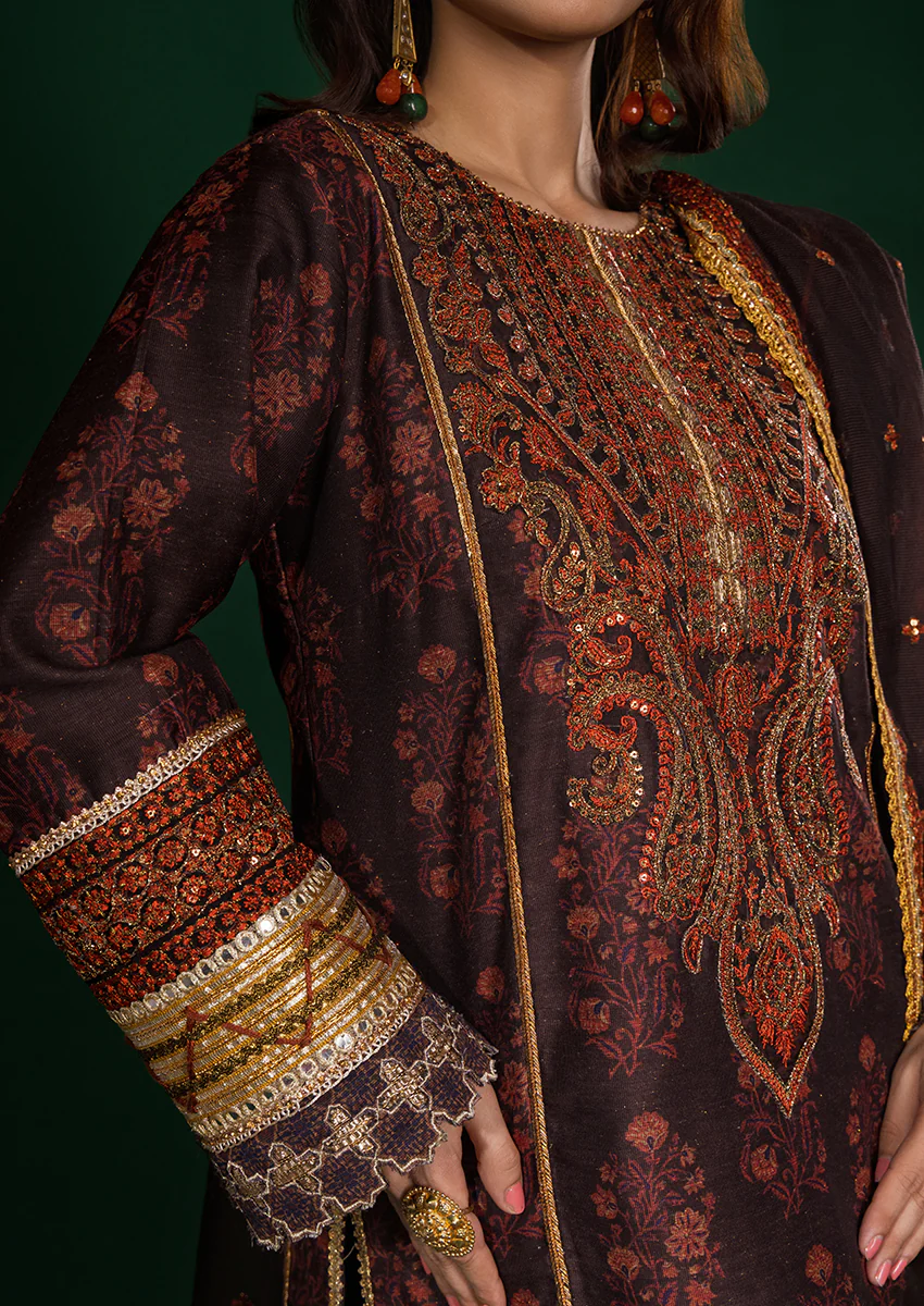 Qalamkar - 3 Pc (WU3PSLW25SE9O9) - Image 7