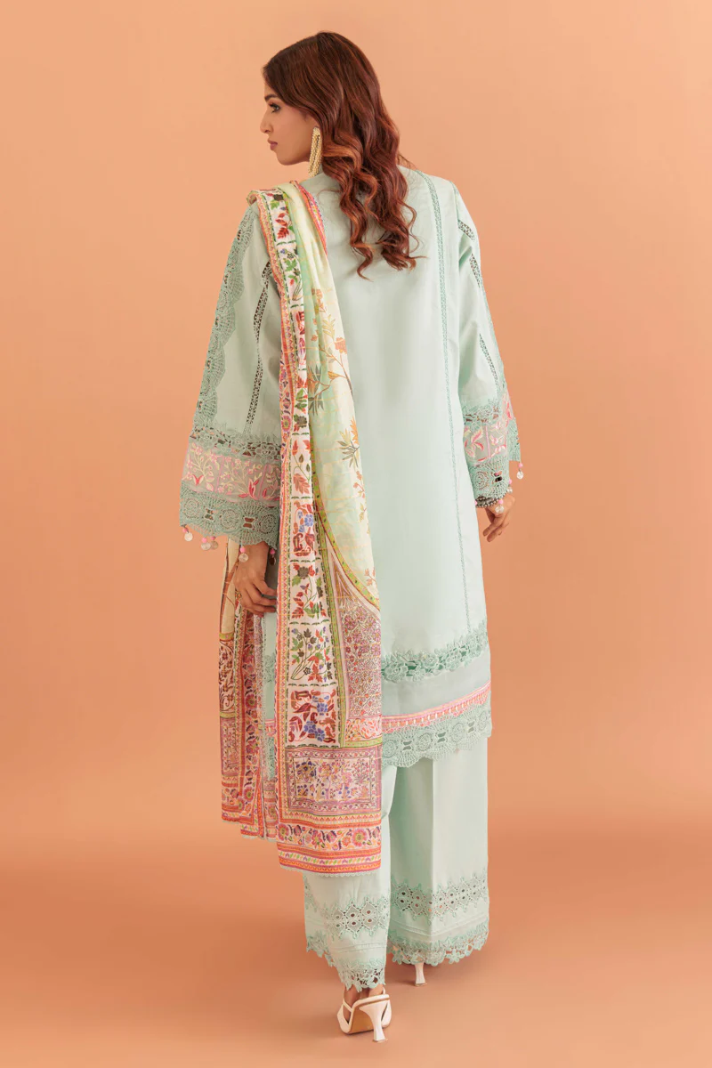 Afrozeh - 3 Pc (WUS25DE3025) - Image 2