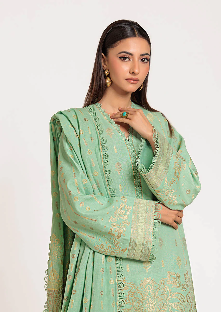 MT-Green-Jacquard-3 Pc (WUS25J3001) - Image 4
