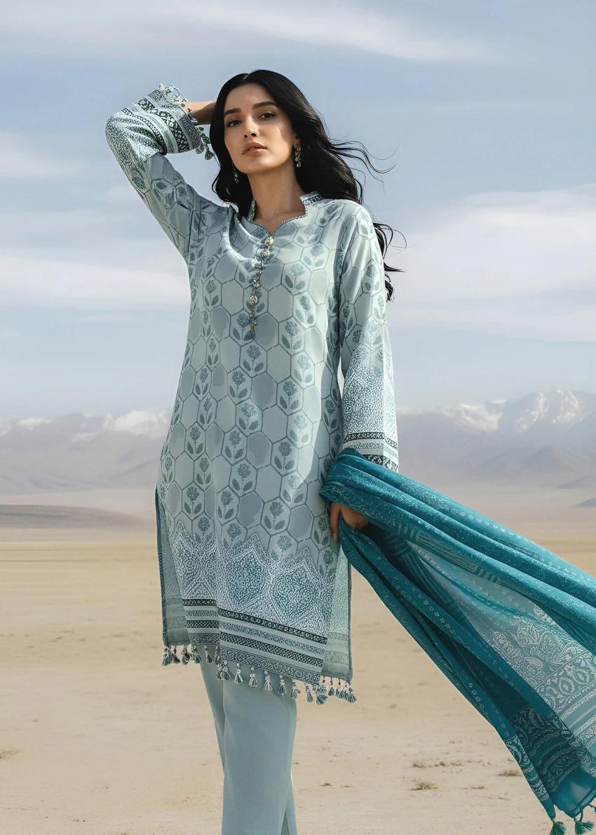 L-Blue-Jacquard-3 Pc (WUS25J3049) - Image 3