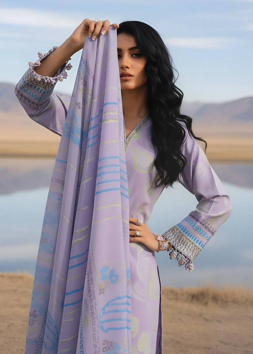 Lilac-Jacquard-3 Pc (WUS25J3055) - Image 3