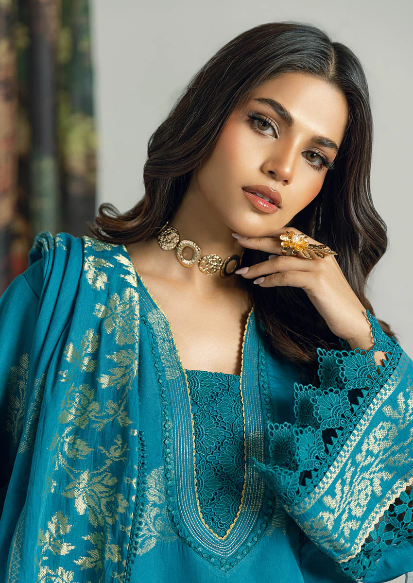 Teal-Jacquard-3 Pc (WUS25JD3024) - Image 3