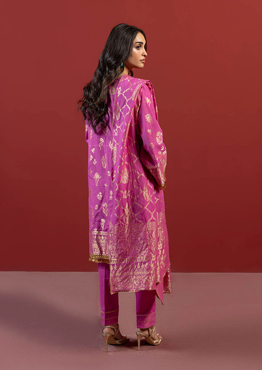 Purple-Jacquard-3 Pc (WUS25JD3028) - Image 2