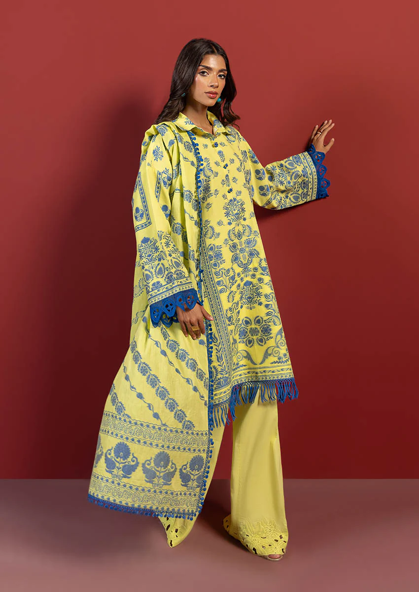 L-Yellow-Jacquard-3 Pc (WUS25JD3034) - Image 3