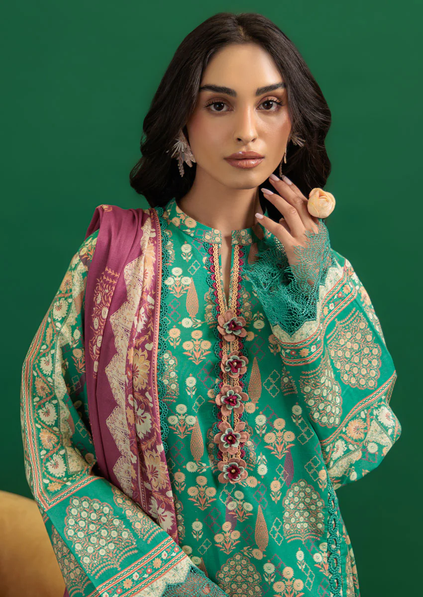 Mughal Artistry - 3 Pc (WUS25P3135) - Image 3