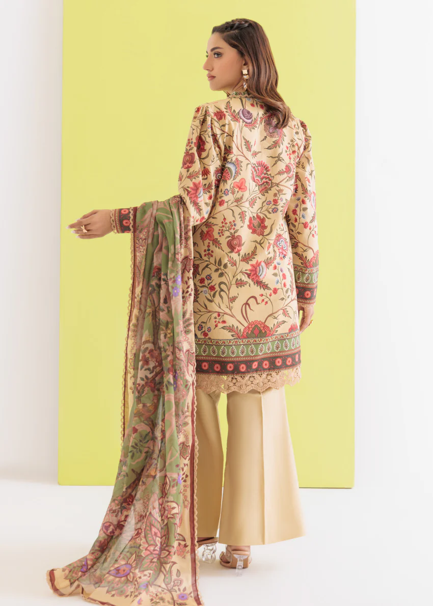 Mughal Eden -  3 Pc (WUS25P3335) - Image 2