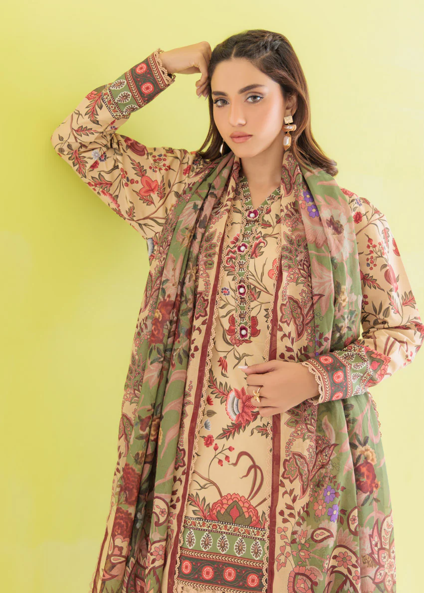 Mughal Eden -  3 Pc (WUS25P3335) - Image 3