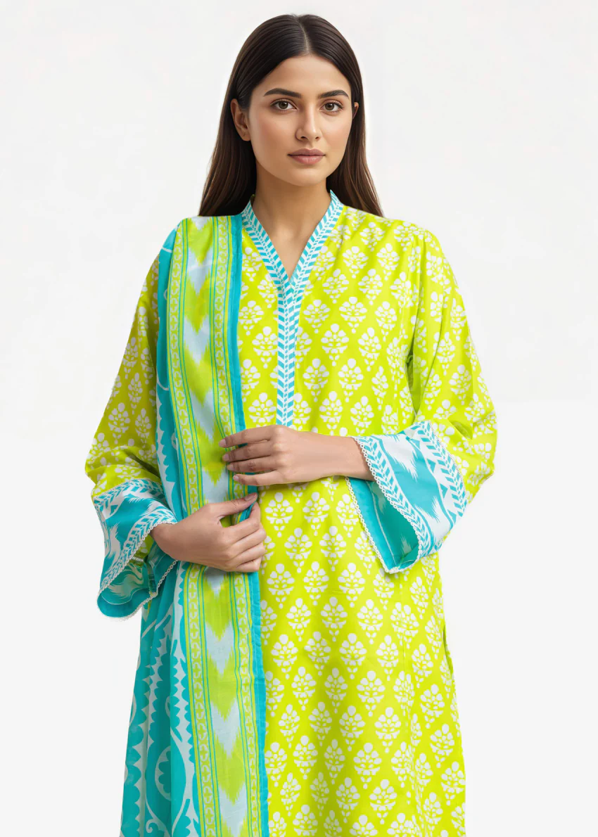 N-Green- Cotton-3 Piece (WUS25P3364P) - Image 5