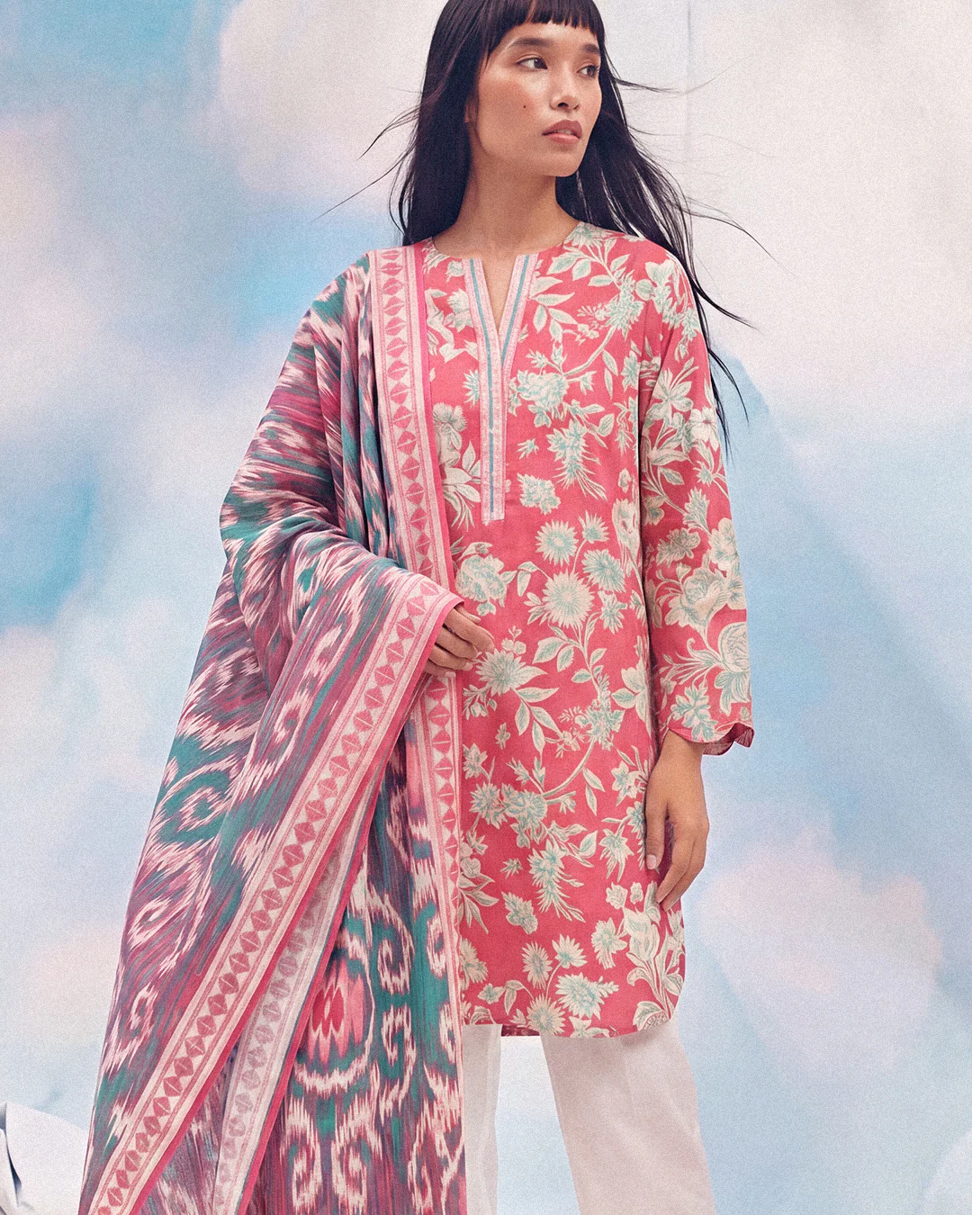 Pink-Cambric-2 Piece (WUSDPBW25LI10N9P) - Image 2